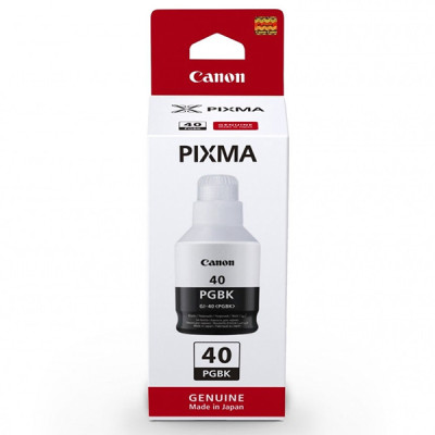 Originální inkoust Canon GI-40PGBK (3385C001), černý, 6000 stran (170 ml)