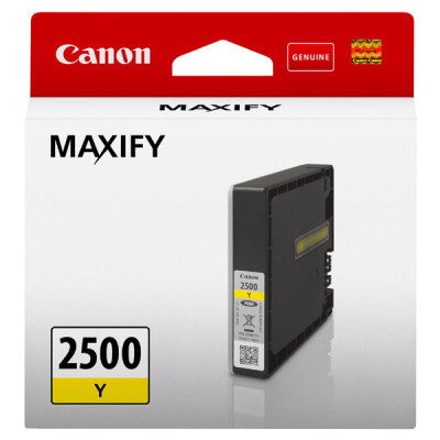 Originální inkoust Canon PGI-2500Y (9303B001), žlutý, 9,6 ml