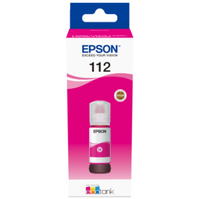 Originální inkoust Epson T06C3 (C13T06C34A, 112), purpurový, 6000 stran (70 ml)