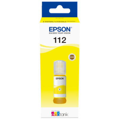 Originální inkoust Epson T06C4 (C13T06C44A, 112), žlutý, 6000 stran (70 ml)