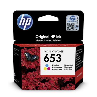 Originální inkoust HP 3YM74AE (653), barevný, 5 ml