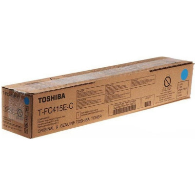 Originální toner Toshiba T-FC415E-C (6AJ00000172), azurový, 33600 stran