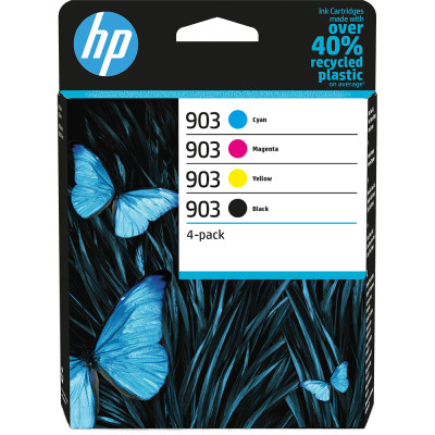 Originální inkoust HP 6ZC73AE (903), CMYK, 300/315 stran, 4-pack