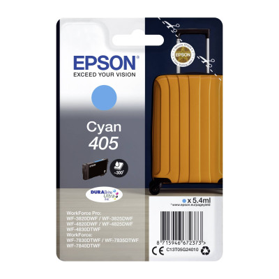 Originální inkoust Epson T05G2 (C13T05G24010, 405), azurový, 5,4 ml