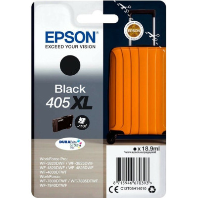 Originální inkoust Epson T05H1 (C13T05H14010, 405XL), černý, 18,9 ml, XL