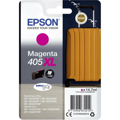 Originální inkoust Epson T05H3 (C13T05H34010, 405XL), purpurový, 14,7 ml, XL