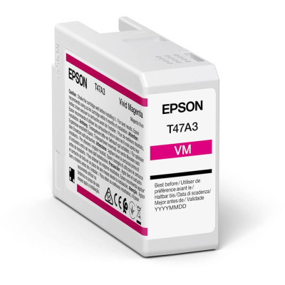 Originální inkoust Epson T47A3 (C13T47A30N), vivid purpurový, 50 ml