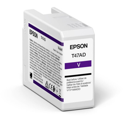 Originální inkoust Epson T47AD (C13T47AD00), fialový, 50 ml