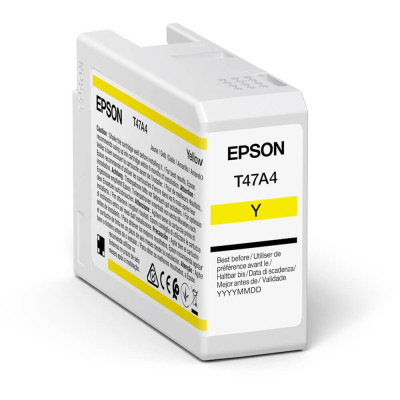 Originální inkoust Epson T47A4 (C13T47A400), žlutý, 50 ml