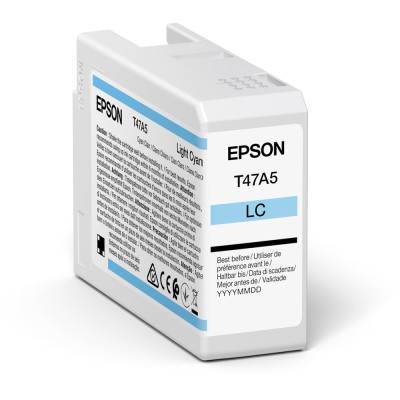 Originální inkoust Epson T47A5 (C13T47A500), světle azurový, 50 ml