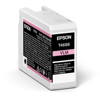 Originální inkoust Epson T46S6 (C13T46S60N), vivid světle purpurový, 25 ml