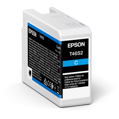 Originální inkoust Epson T46S2 (C13T46S200), azurový, 25 ml