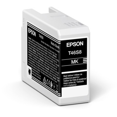 Originální inkoust Epson T46S8 (C13T46S800), matně černý, 25 ml