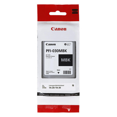 Originální inkoust Canon PFI-030MBk (3488C001), matně černý, 55 ml