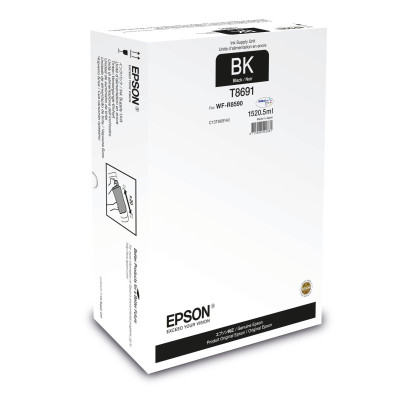 Originální inkoust Epson T8691 (C13T869140 ), černý, 75000 stran (1520,5 ml), XXL