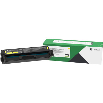 Originální toner Lexmark C342XY0 (C340X40), žlutý, 4500 stran