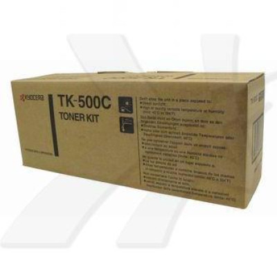 Originální toner Kyocera TK-500C, azurový, 8000 stran