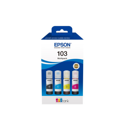 Originální inkoust Epson T00S6 (C13T00S64A, 103), CMYK, 4-pack