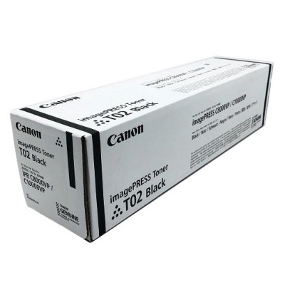 Originální toner Canon T02Bk (8529B001), černý, 44000 stran