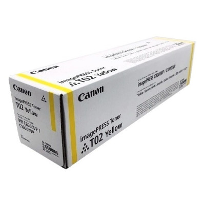 Originální toner Canon T02Y (8532B001), žlutý, 43000 stran