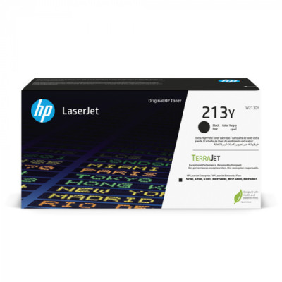 Originální toner HP W2130Y (213Y), černý, 18000 stran