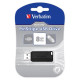 Verbatim USB flash disk, USB 2.0, 8GB, PinStripe, Store N Go, černý, 49062