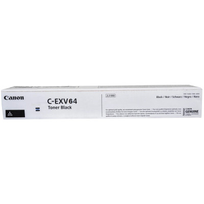 Originální toner Canon C-EXV64Bk (5753C002), černý, 60000 stran