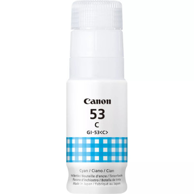 Originální inkoust Canon GI-53C (4673C001), azurový, 3700 stran (60 ml)