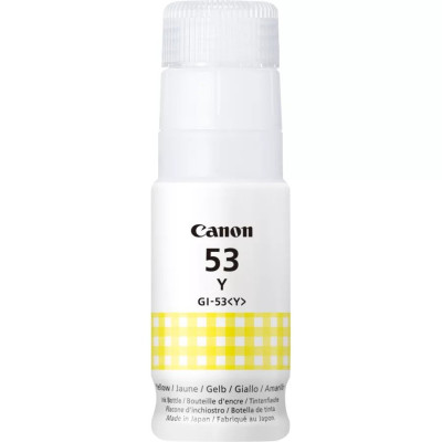 Originální inkoust Canon GI-53Y (4690C001), žlutý, 3700 stran (60 ml)