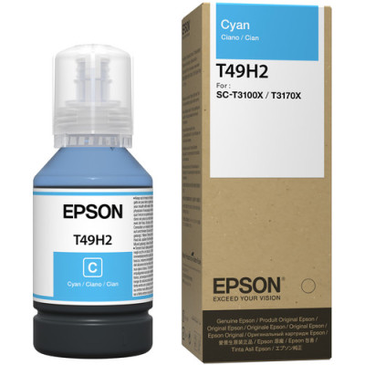 Originální inkoust Epson T49H2 (C13T49H200), azurový, 140 ml