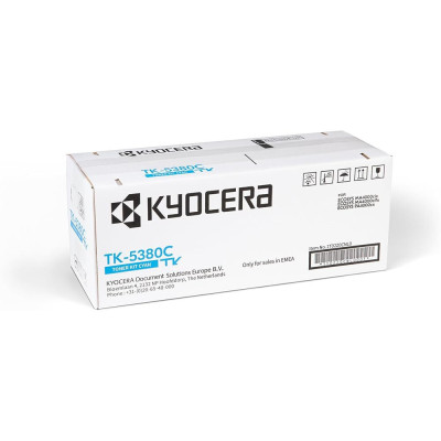 Originální toner Kyocera TK-5380C (1T02Z0CNL0), azurový, 10000 stran