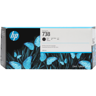 Originální inkoust HP 498N8A (738), černý, 300 ml