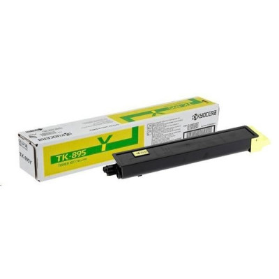 Originální toner Kyocera TK-895Y (1T02K0ANL0), žlutý, 6000 stran