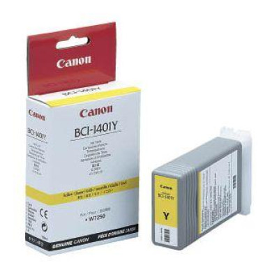 Originální inkoust Canon BCI-1401Y (7571A001), žlutý, 130 ml