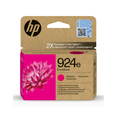 Originální inkoust HP 4K0U8NE (924e), purpurový, 800 stran