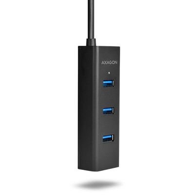 AXAGON HUE-S2C, 4x USB 3.0 CHARGING hub, micro USB nap. konektor, kabel USB-C 40cm