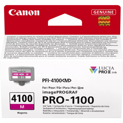 Originální inkoust Canon PFI-4100M (6779C001), purpurový, 80 ml