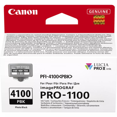 Originální inkoust Canon PFI-4100PBK (6777C001), photo černý, 80 ml