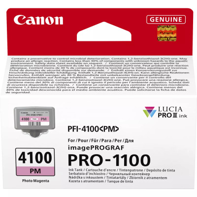 Originální inkoust Canon PFI-4100PM (6782C001), photo purpurový, 80 ml