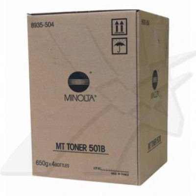 Originální toner Konica Minolta MT-501B (8935504), černý, 4 × 650 g, 4-pack