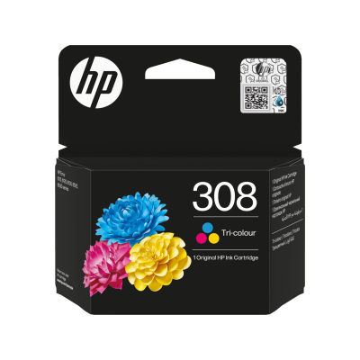 Originální inkoust HP 7FP20UE (308), barevný, 120 stran