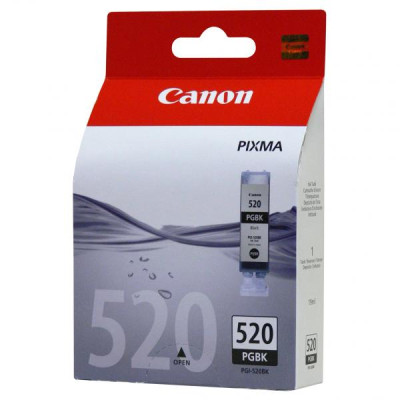 Originální inkoust Canon PGI-520Bk (2932B001), černý, 320 stran (19 ml)