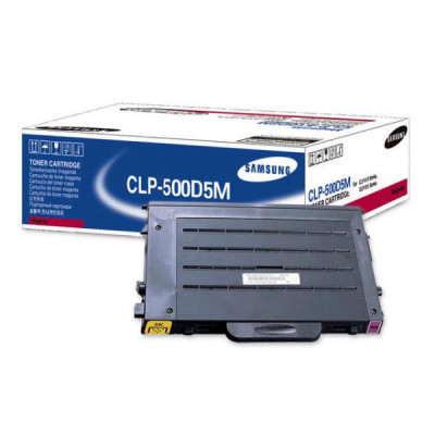 Originální toner Samsung CLP-500D5M, purpurový, 5000 stran