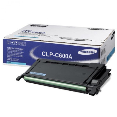 Originální toner Samsung CLP-C600A, azurový, 4000 stran