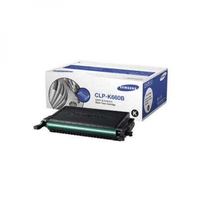 Originální toner Samsung CLP-K660B (ST906A), černý, 5500 stran