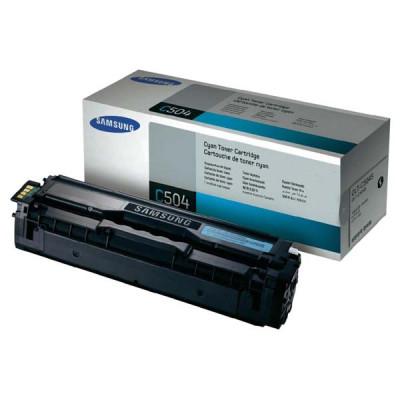 Originální toner Samsung CLT-C504S (SU025A), azurový, 1800 stran