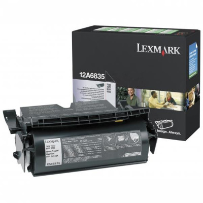 Originální toner Lexmark 12A6835, černý, 20000 stran