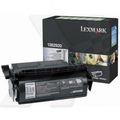 Originální toner Lexmark 1382920, černý, 7500 stran