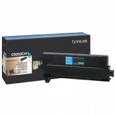 Originální toner Lexmark C9202CH, azurový, 14000 stran