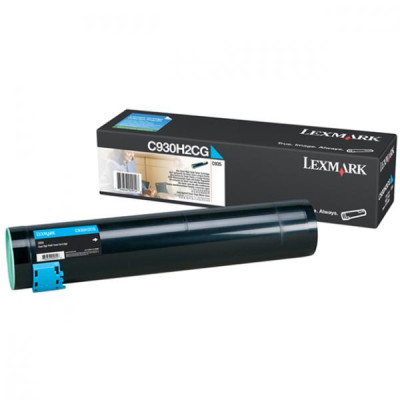 Originální toner Lexmark C930H2CG, azurový, 24000 stran